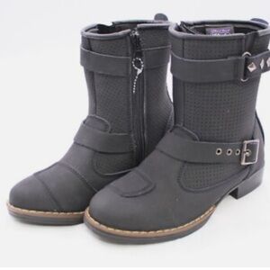 Joe Rocket Moto Adira Womens Boots
Black
Pre~Loved 
Excellent Cond!!!